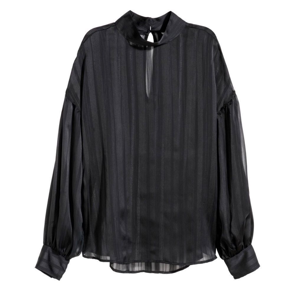 NWOT H&M Balloon Sleeved Blouse